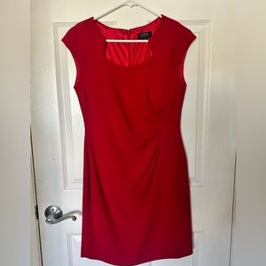Red Tahari Dress Size 4